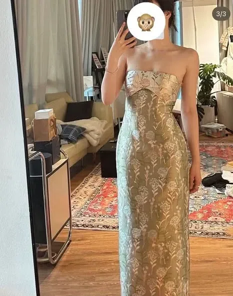 AfroDille Váy gâm S38 Size S 5