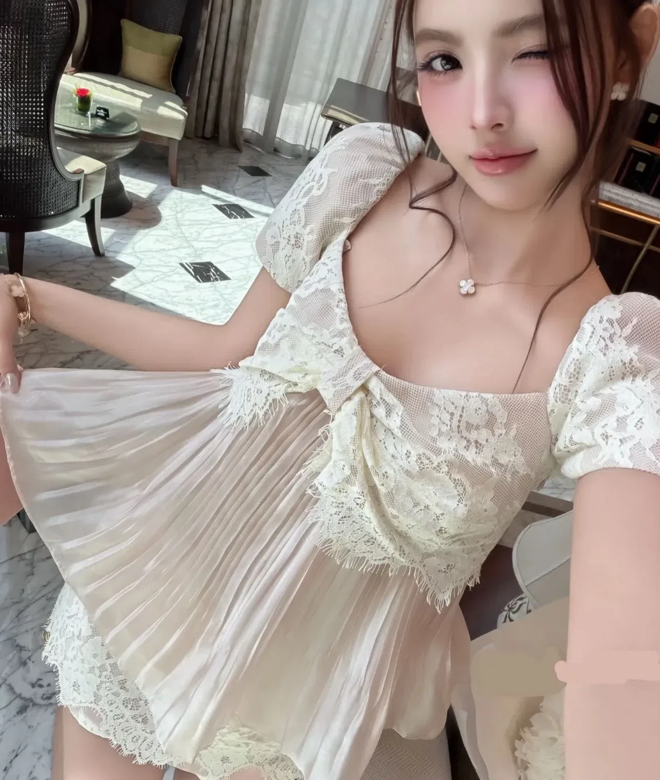 SET 2 MÓN NƠ NGỰC PHỐI REN 5