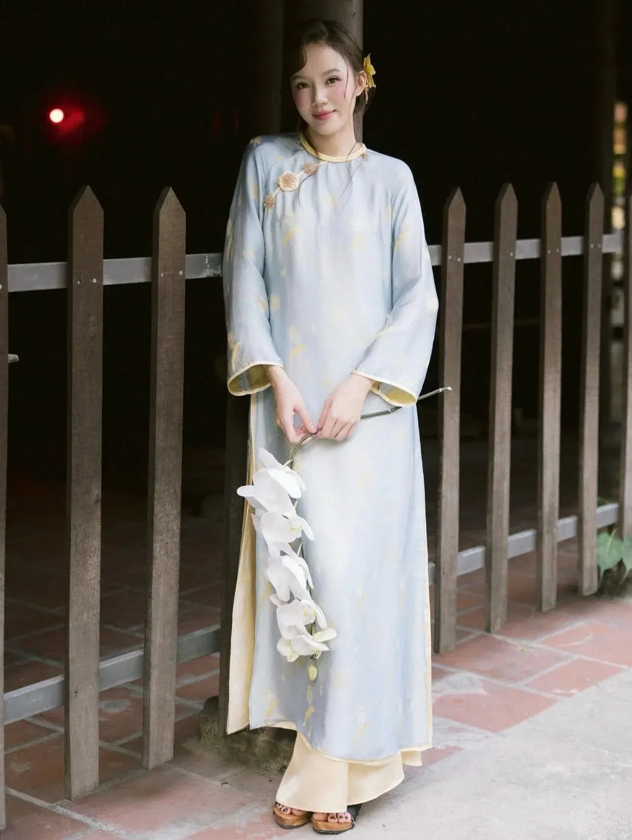 ÁO DÀI LAM size M 3
