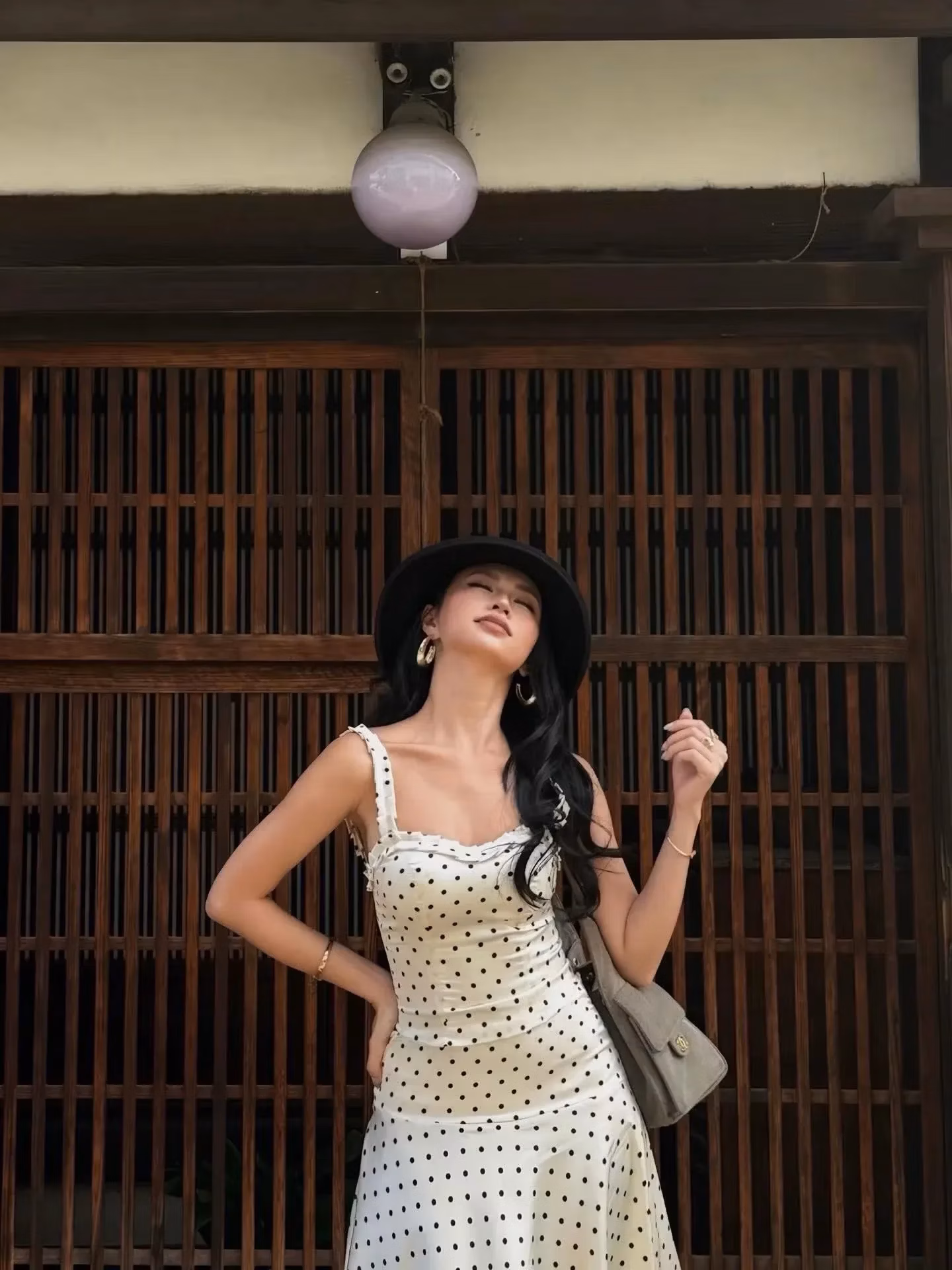 Váy Viviene Polka Set - size L 3