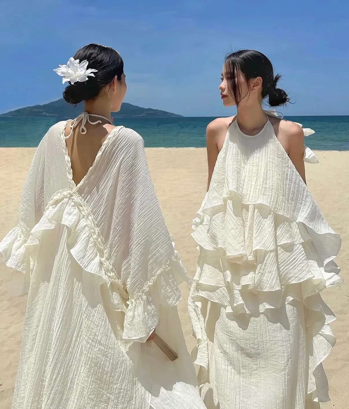 Đầm dáng ôm size M co giãn fit M, L 3