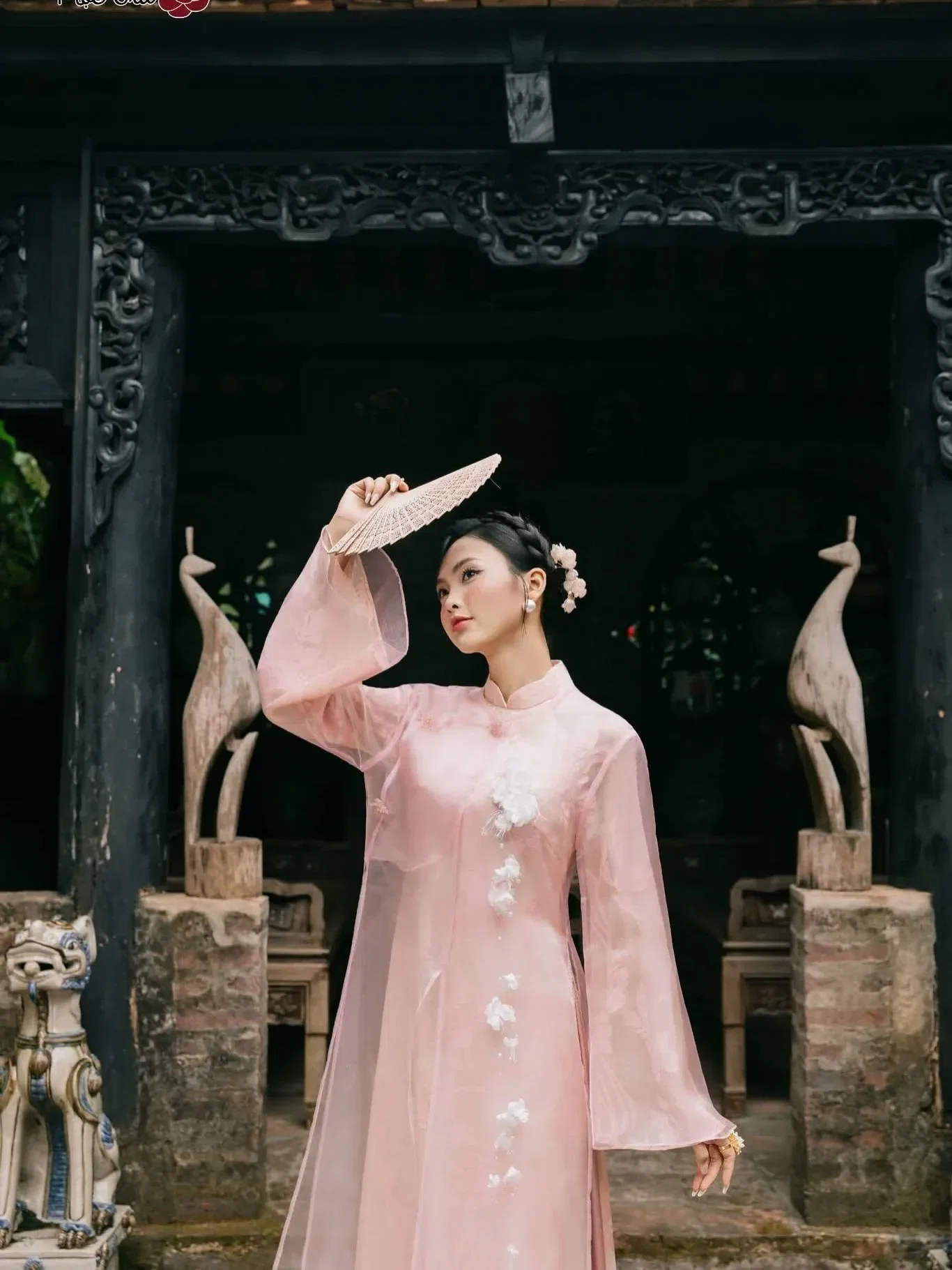 Áo dài VŨ HOA PHẤN size M fit S,M 18