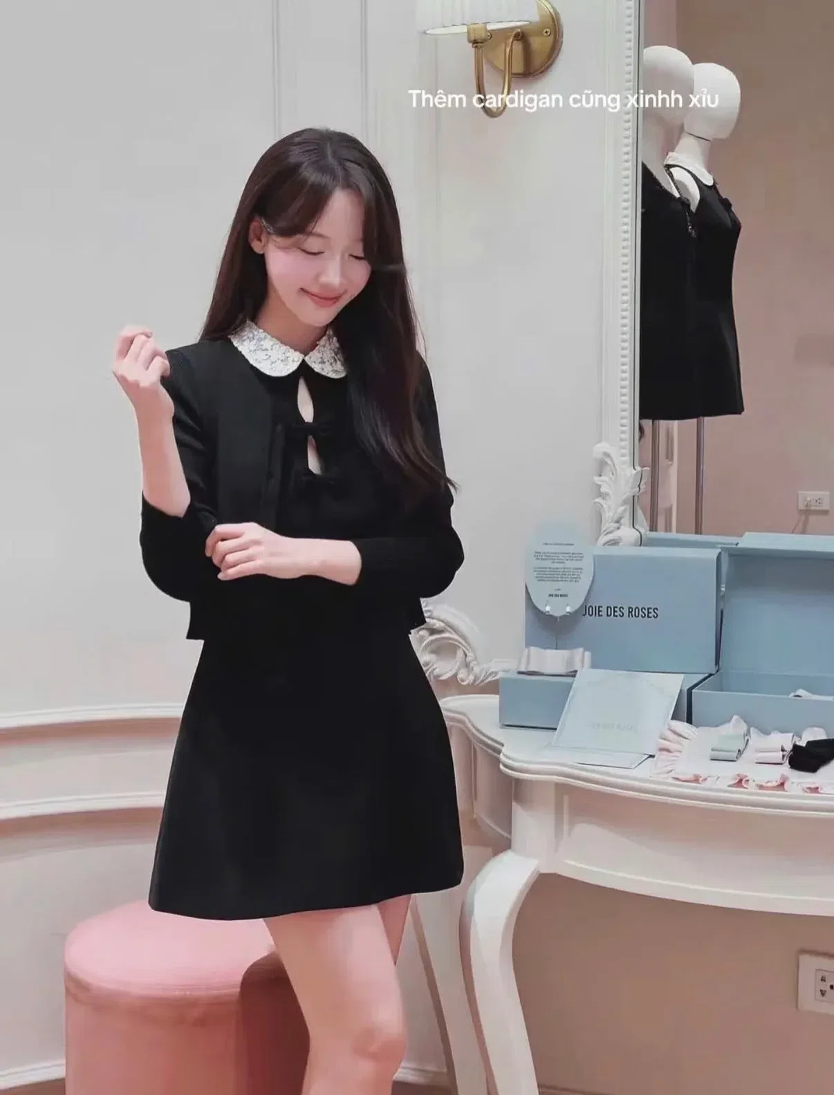Mally Set - size L (gồm váy + cardigan) 4