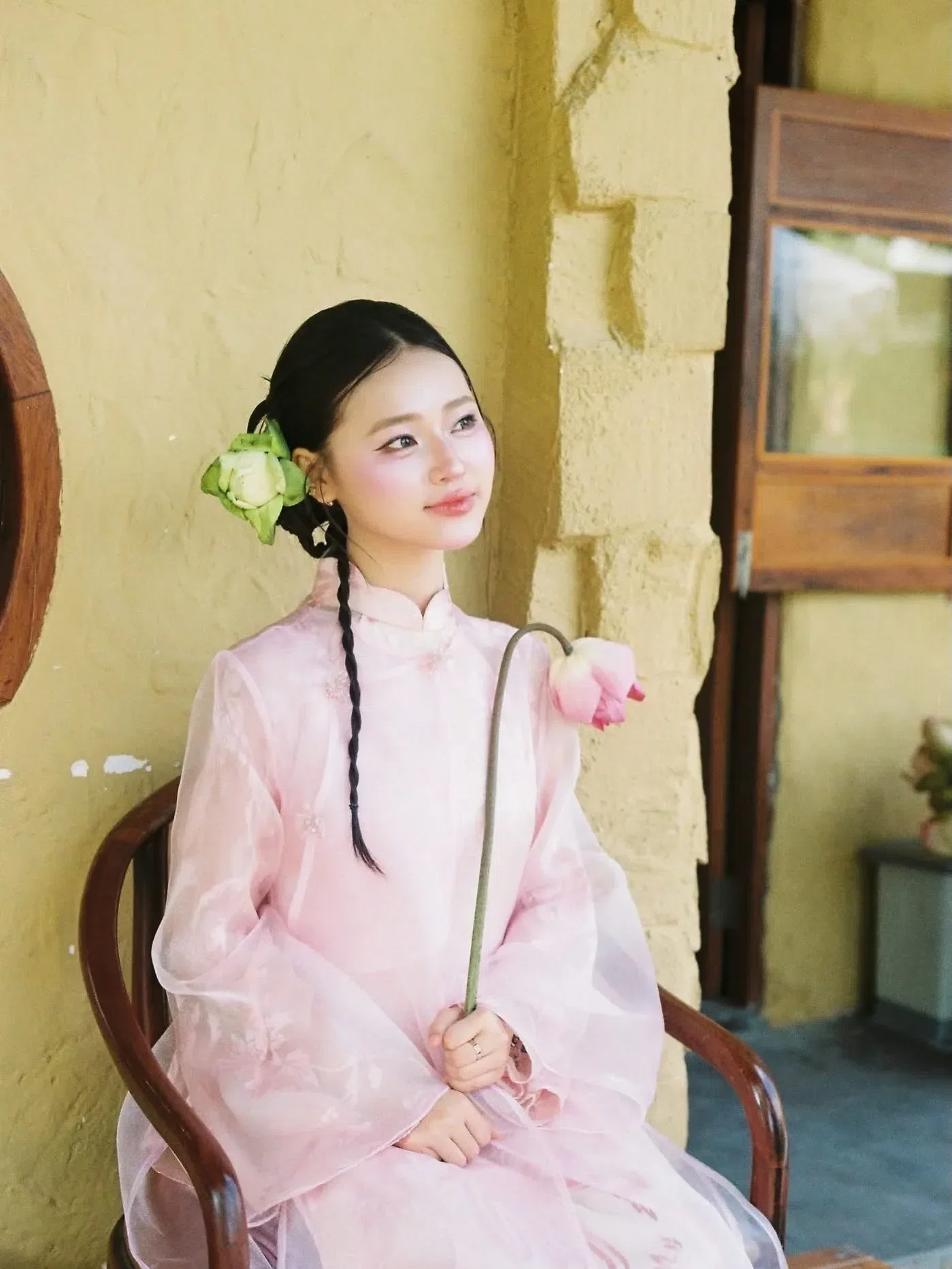 Áo dài VŨ HOA PHẤN size M fit S,M 8