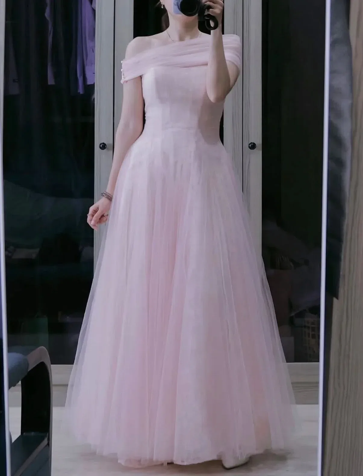 Vintage Dasha Dress - size L (màu hồng, xanh) 12