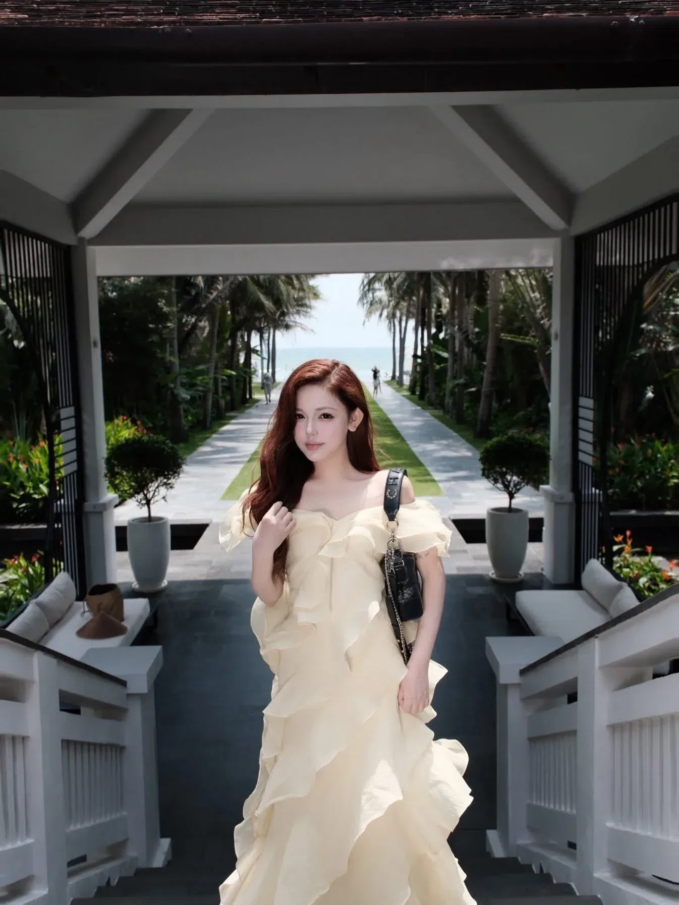 Rosanie Dress - size L form nhỏ fit M, L 11
