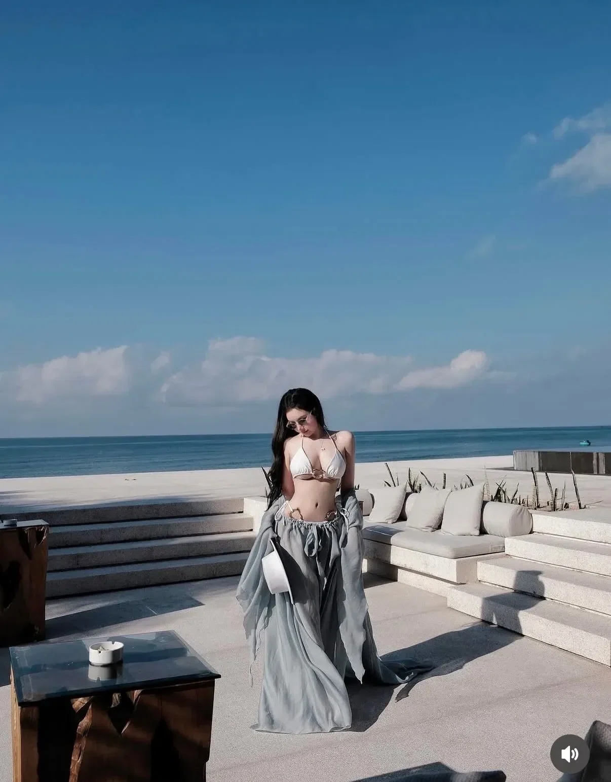 Ellie Set - freesize (ko kèm bra) - màu xanh 1