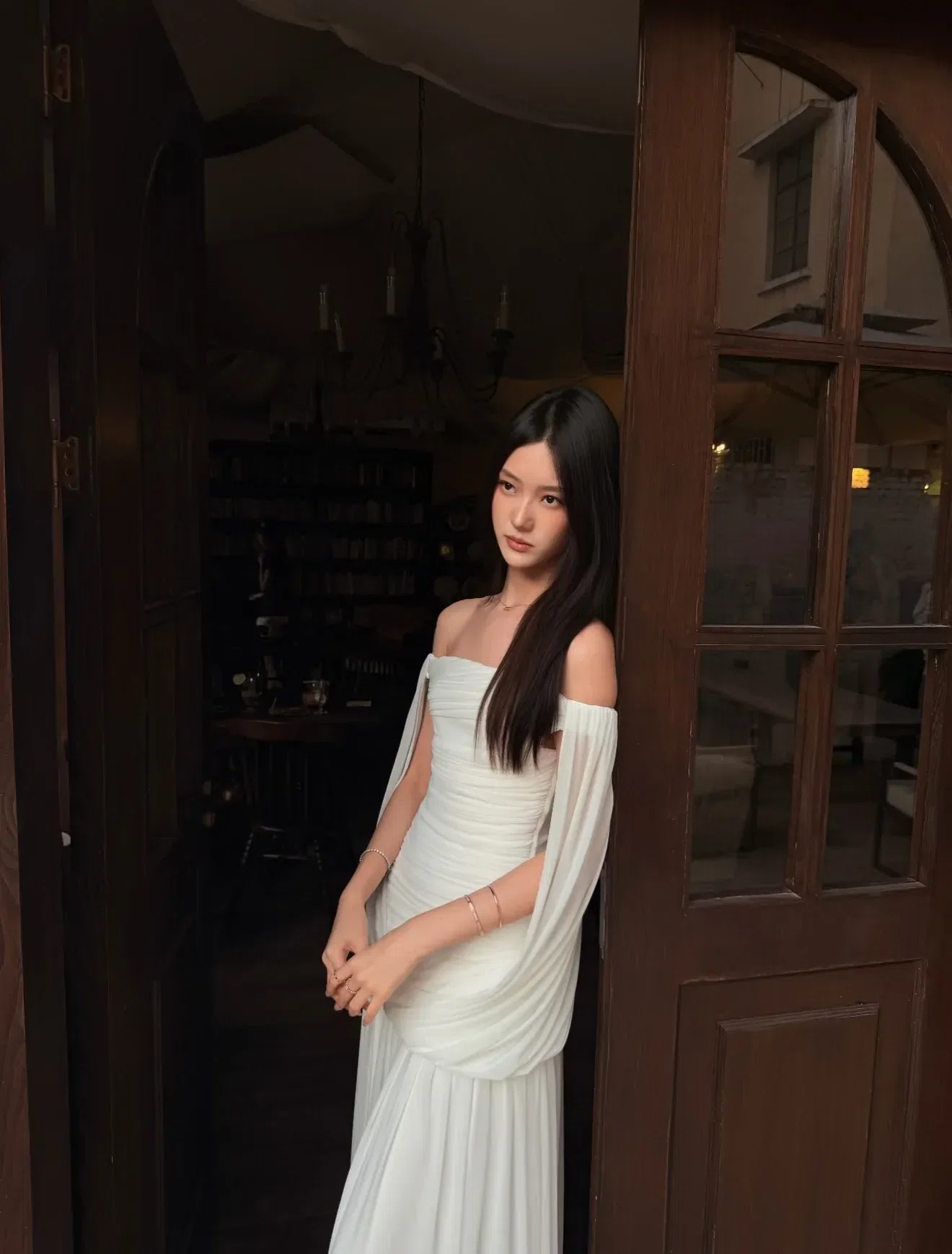 Ivory dress DT0063 15