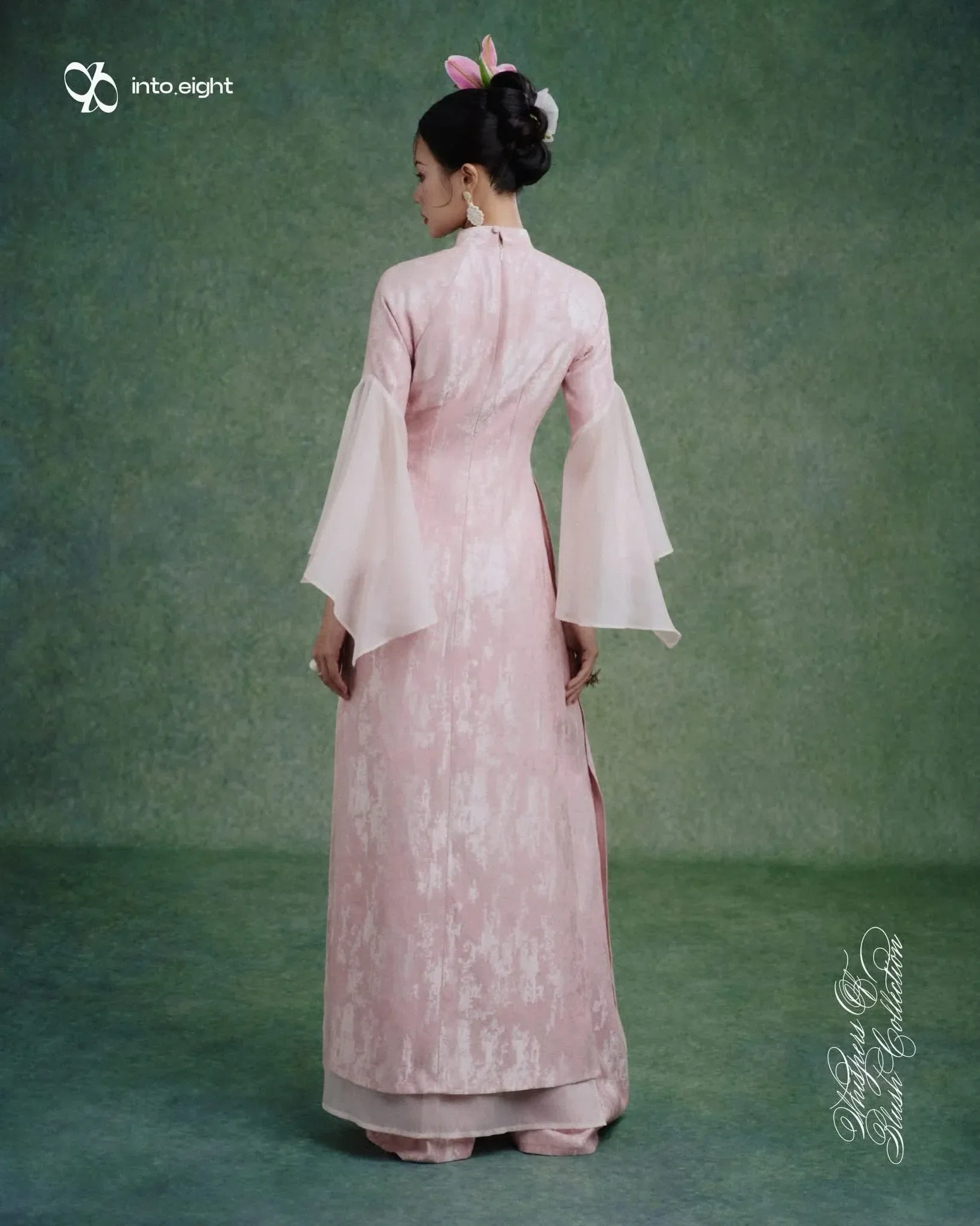 Áo dài trâm size S M 5