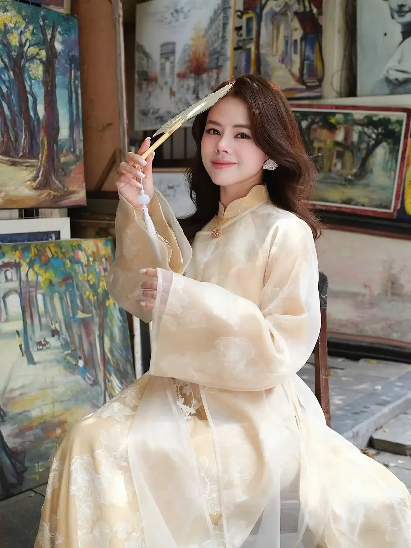 Áo dài Mạc Uyển 2
