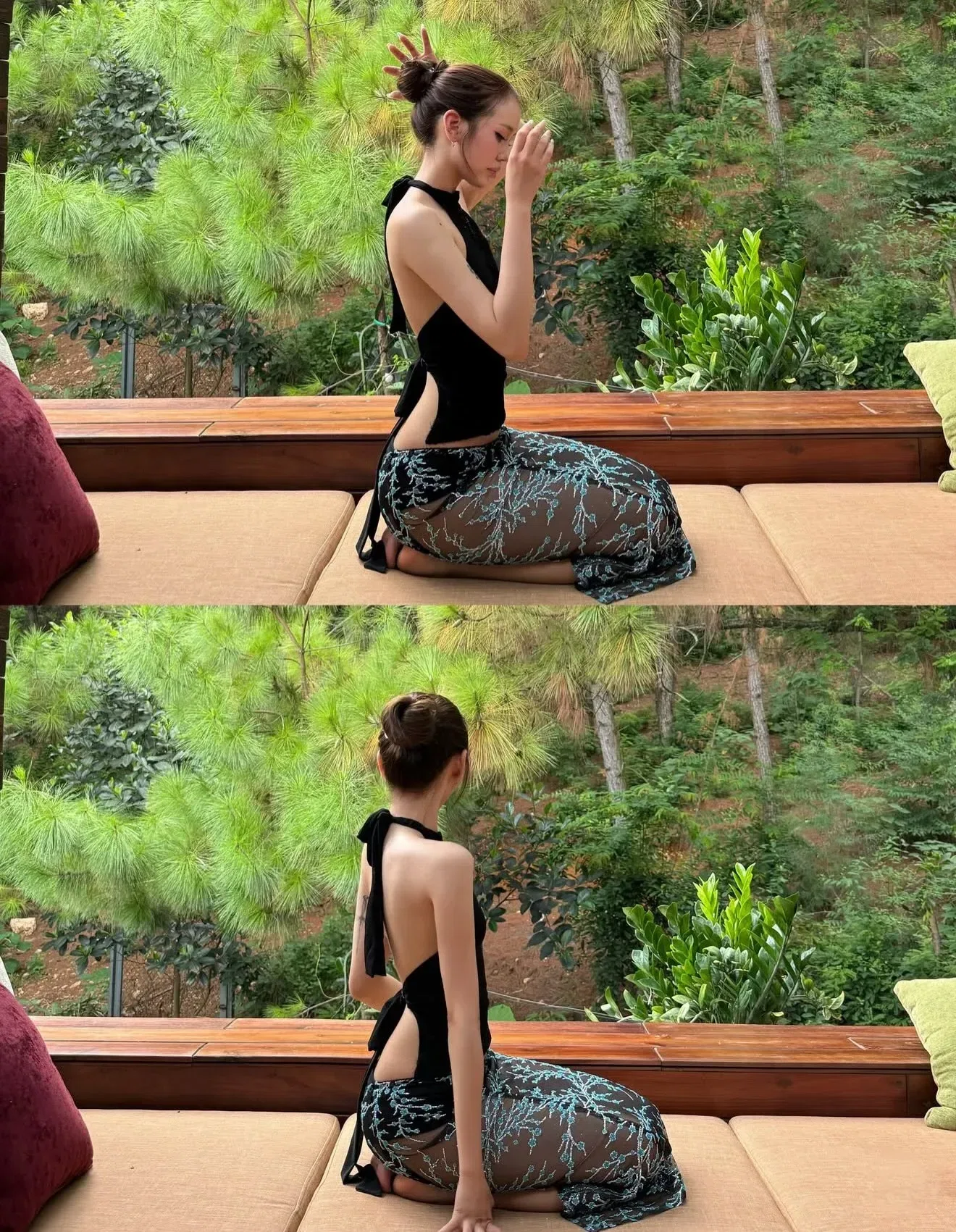 Áo lụa, chân váy Áo lụa 3