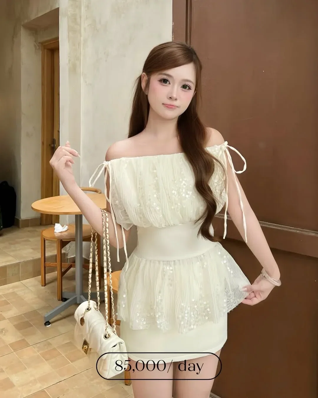 VALERIA SET Sally top x Chân váy A 1