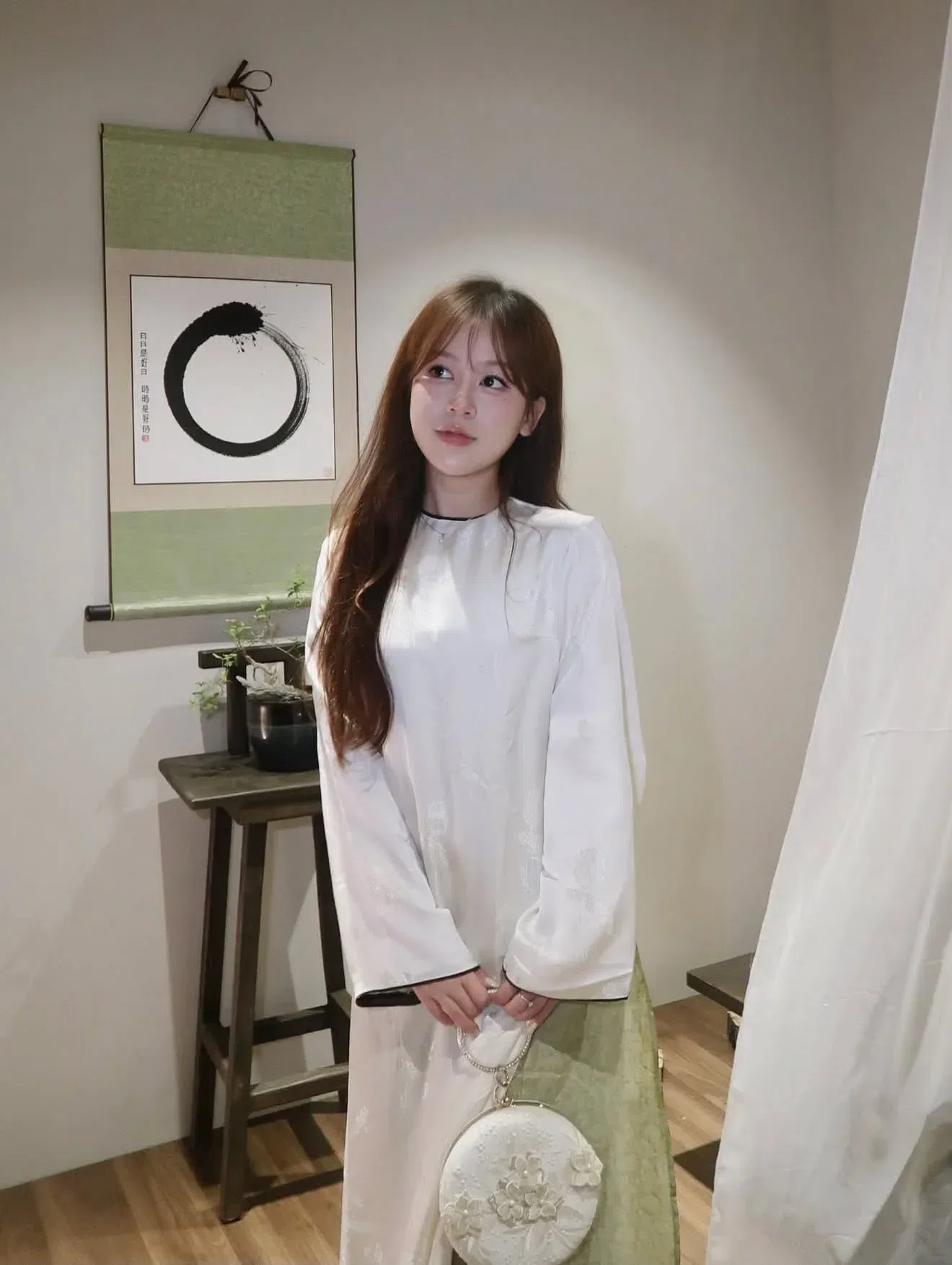 Áo xinh cổ mặc e có bán nhaaa . 650/set e có đủ size s/m ạ . 5