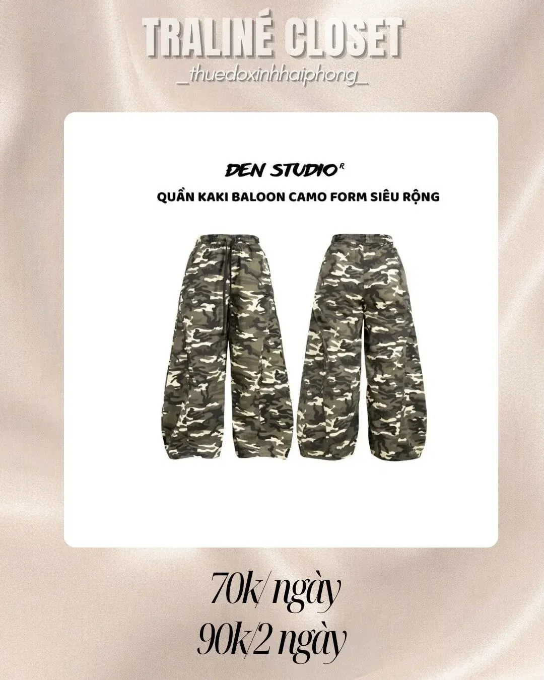 Thêm ngay 1 em quần giá siêu hạt rẻ mà siu chất chơi ng dơi tại traline’ closet 1