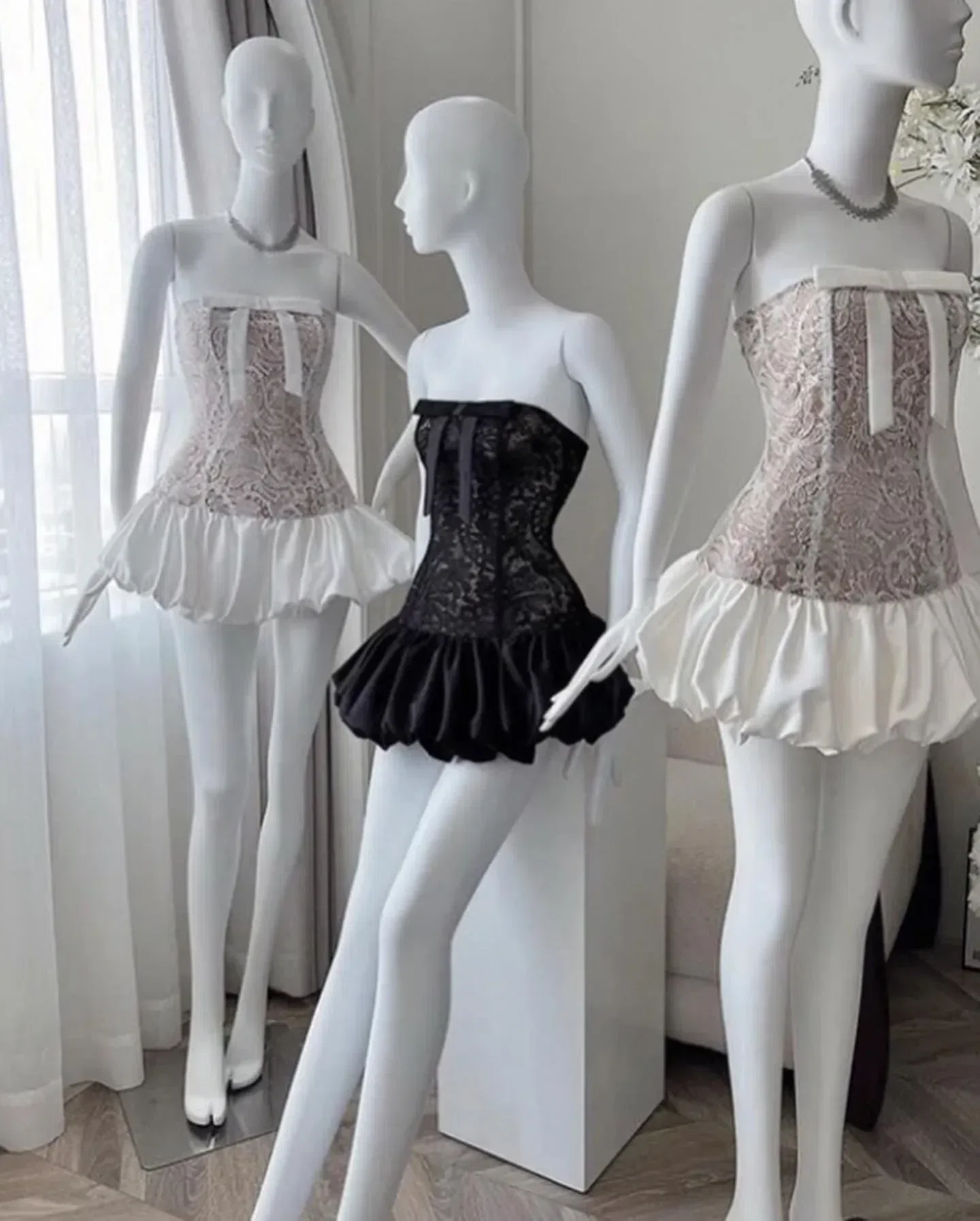 Váy cúp ngực ren (size ở cuối) 2