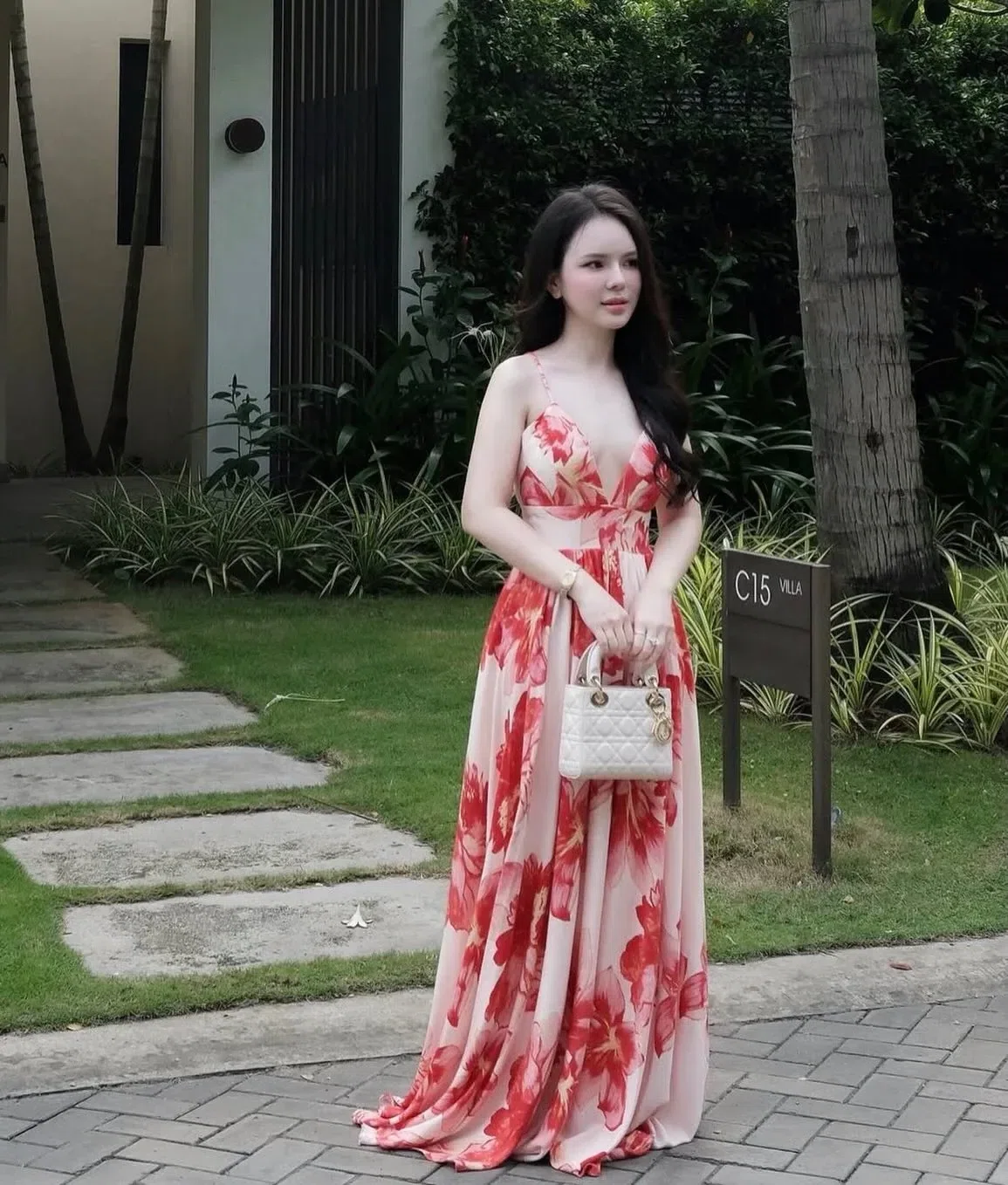 VÁY 2S HOA ĐỎ 5