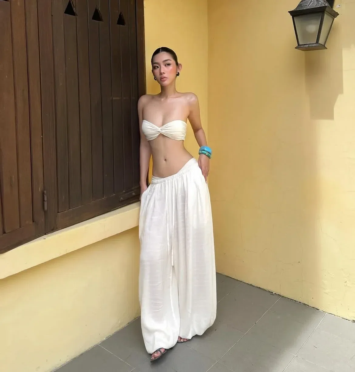 Hehr.bikini Set bi + quần dài ngoài 1