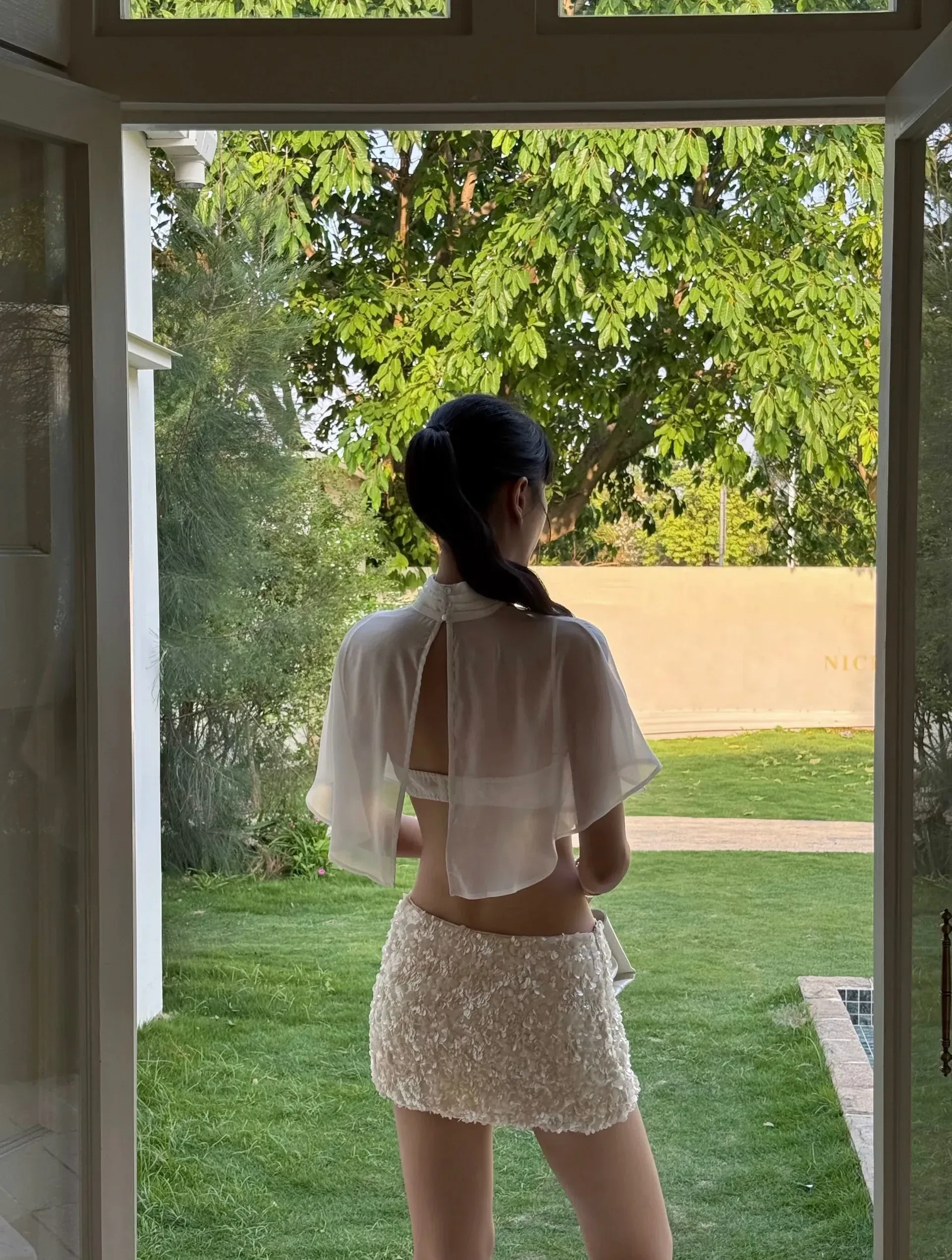 Váy sequin kèm cape SK0009 5