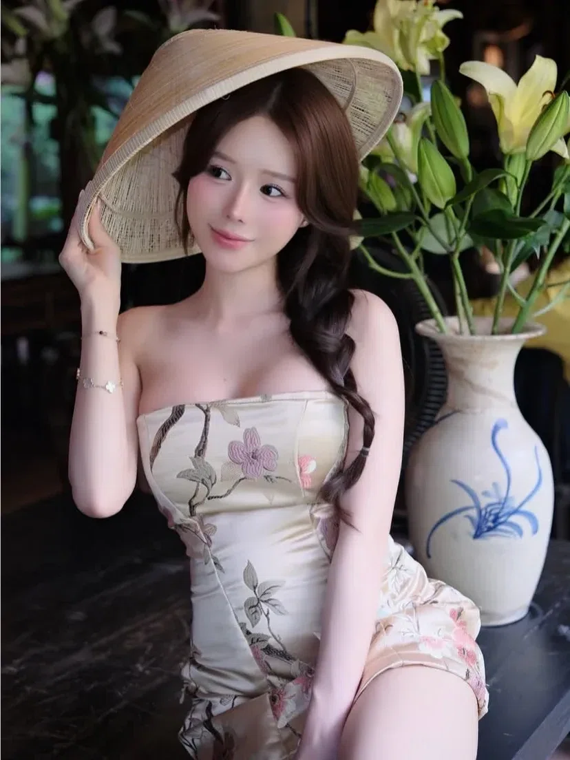 Swia Size S V584 Váy gấm Swia 2