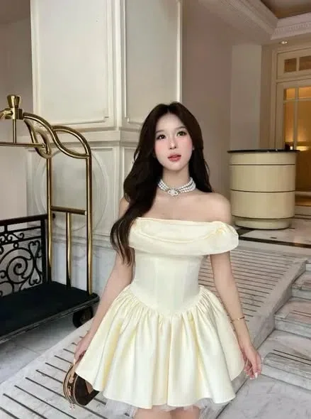 Roselia Dress - váy tiệc, áo dài, maxi 5