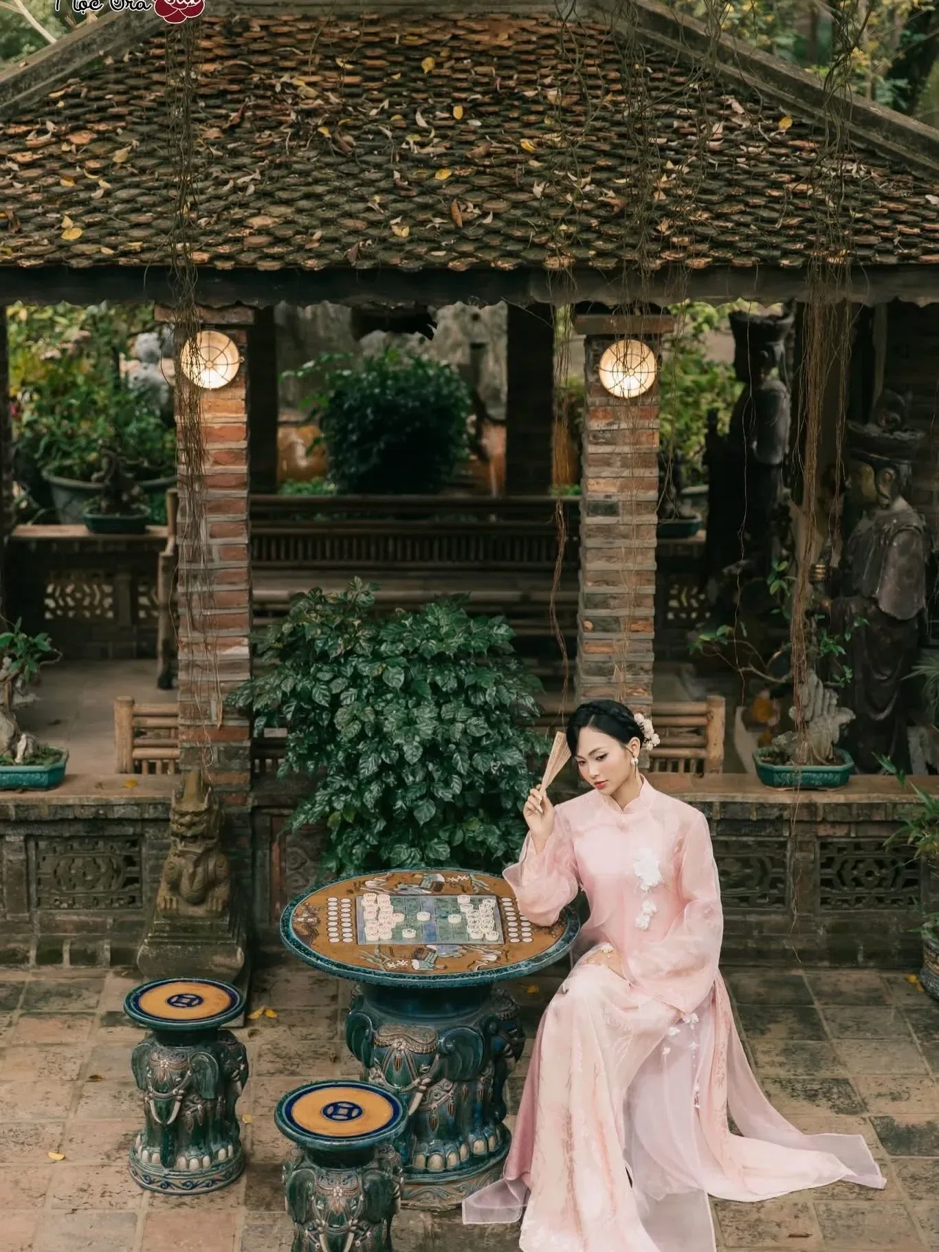 Áo dài VŨ HOA PHẤN size M fit S,M 14