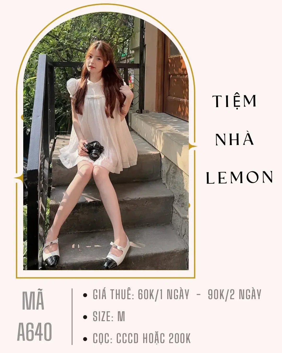 Tiemnhalemon #thuedogiare #thuedothanhhoa #chothuevaychupanh #thuevaychupanh 1