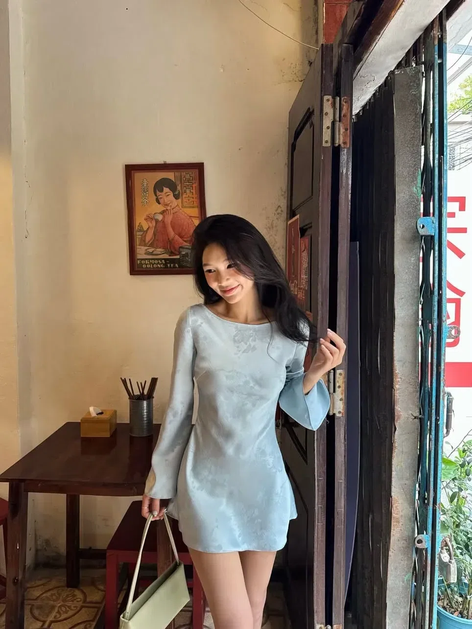 Sólmaris Dress - size L fit M, L (màu xanh, vàng) 9