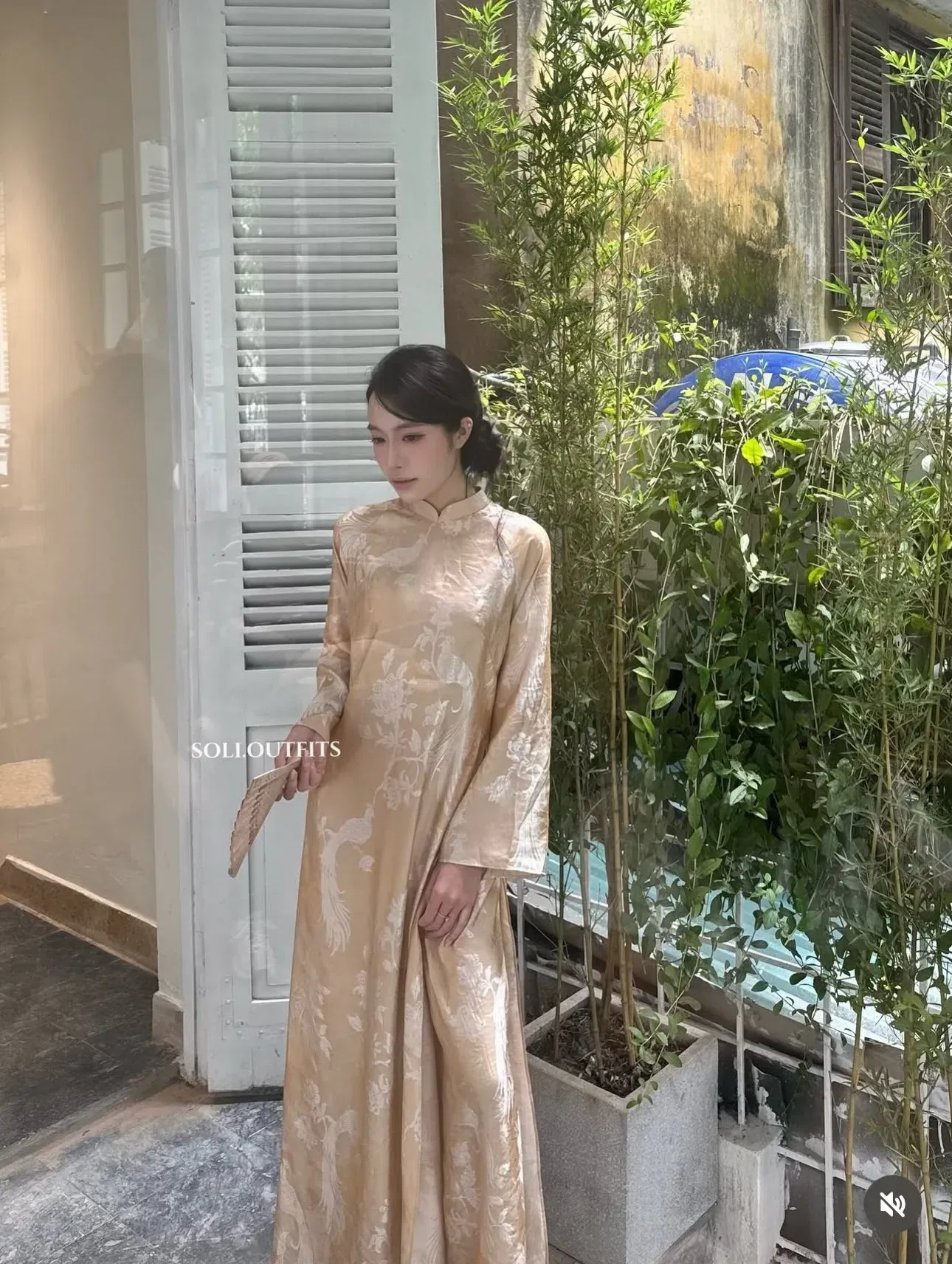Áo dài Khổng Tước | @soli.outfits 7