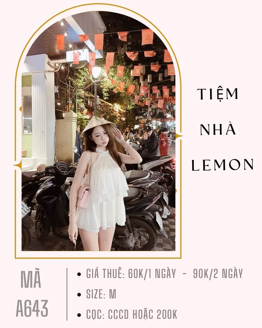 Tiemnhalemon #thuedogiare #thuedothanhhoa #chothuevaychupanh #thuevaychupanh 1