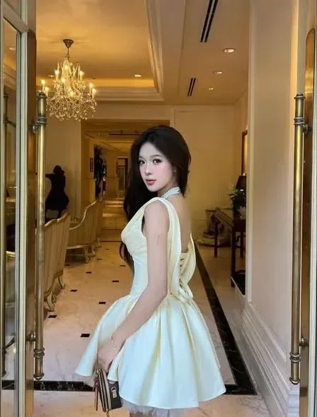 Roselia Dress - váy tiệc, áo dài, maxi 3