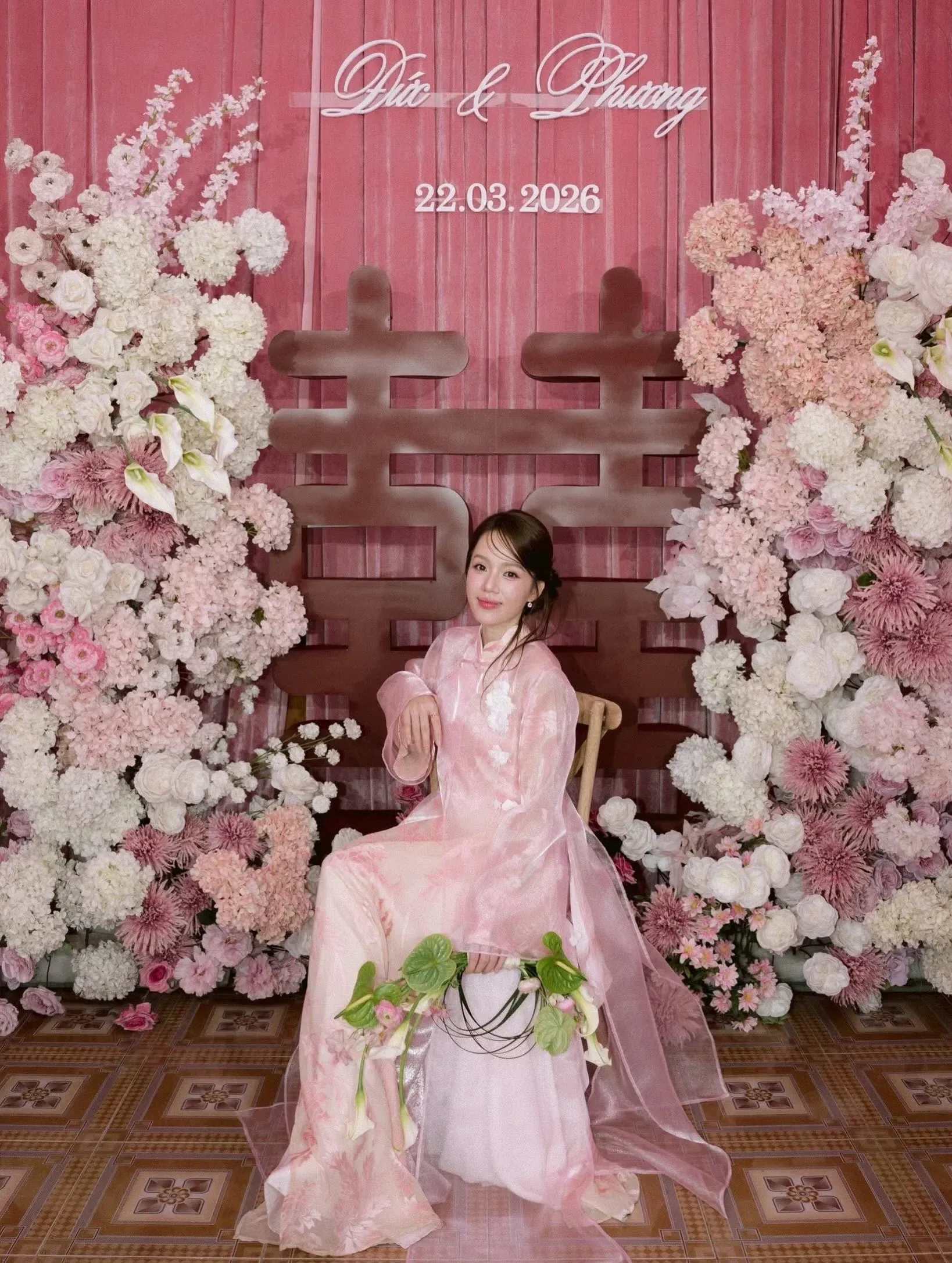 Áo dài VŨ HOA PHẤN size M fit S,M 7