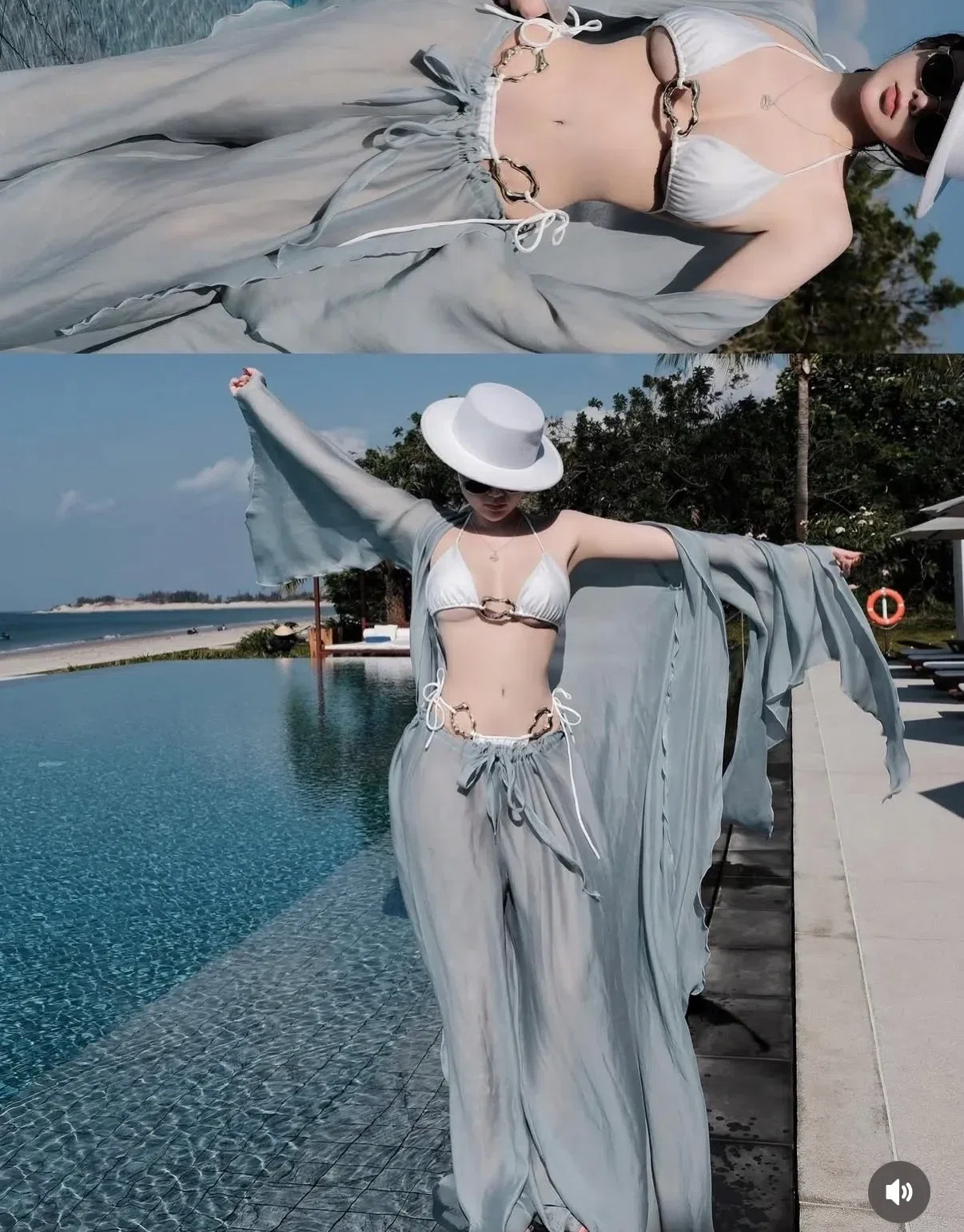 Ellie Set - freesize (ko kèm bra) - màu xanh 7