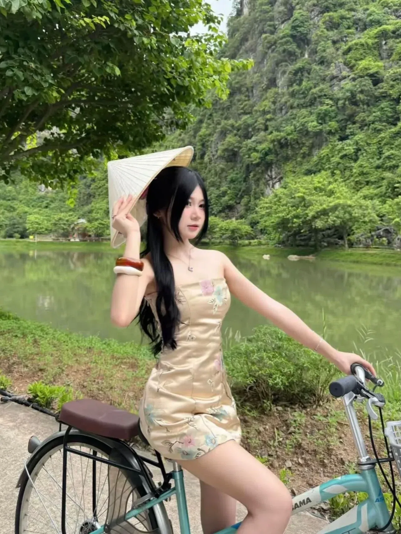 Swia Size S V584 Váy gấm 2