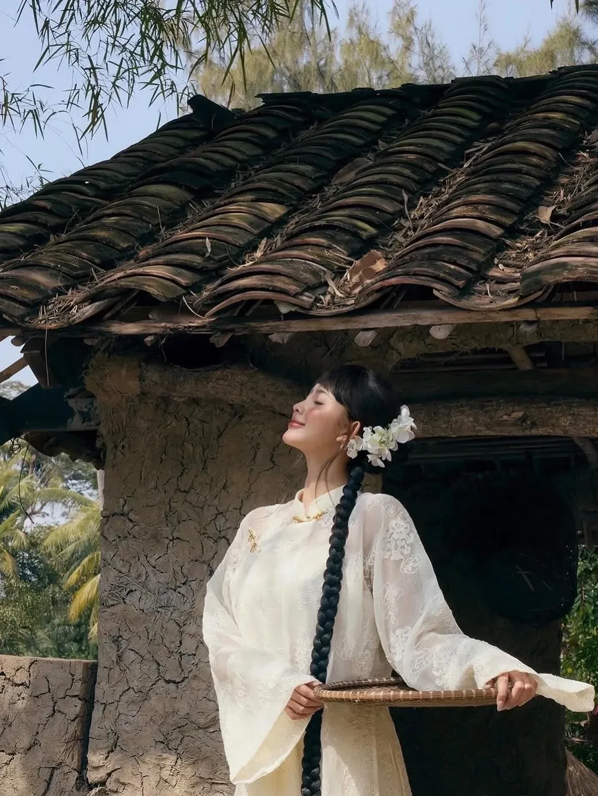 Áo dài Kiều Khổng - size L 16