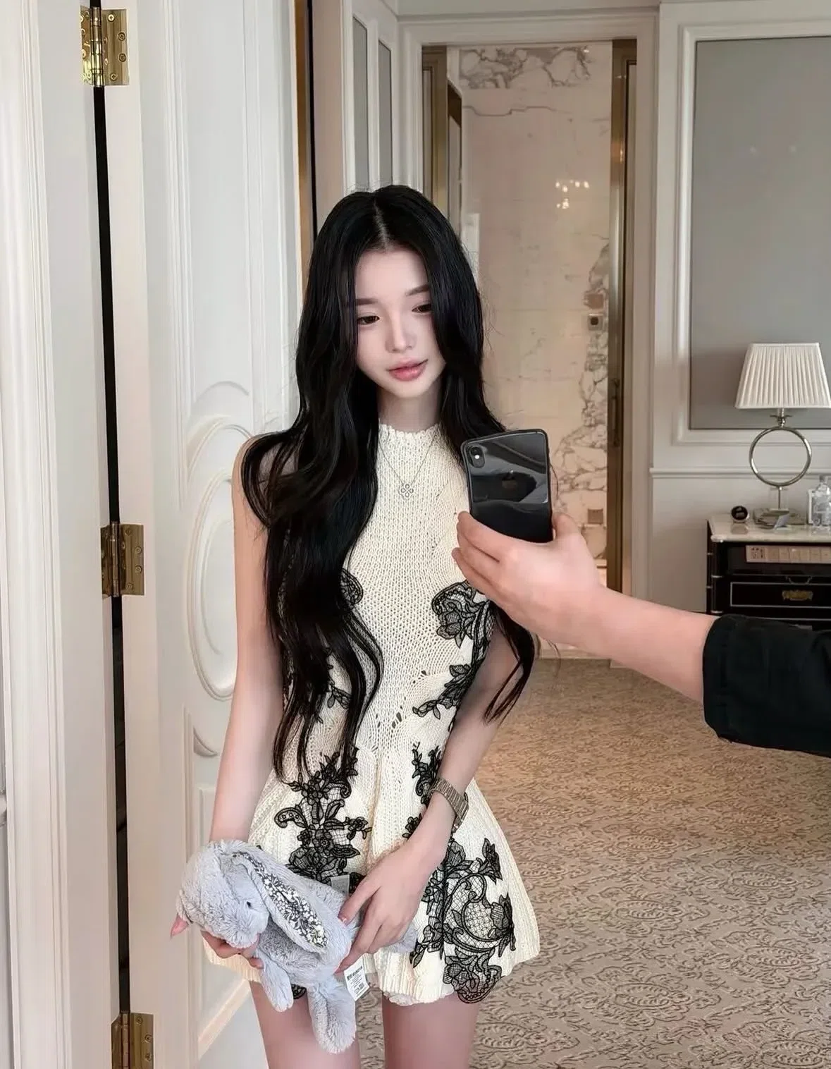ĐẦM LEN HOẠ TIẾT REN 3