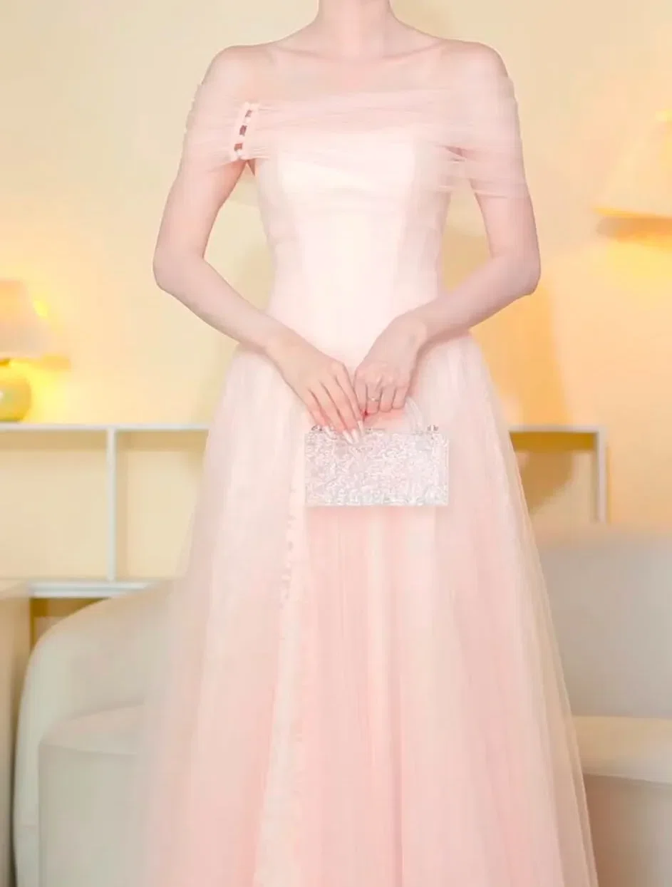 Vintage Dasha Dress - size L (màu hồng, xanh) 8