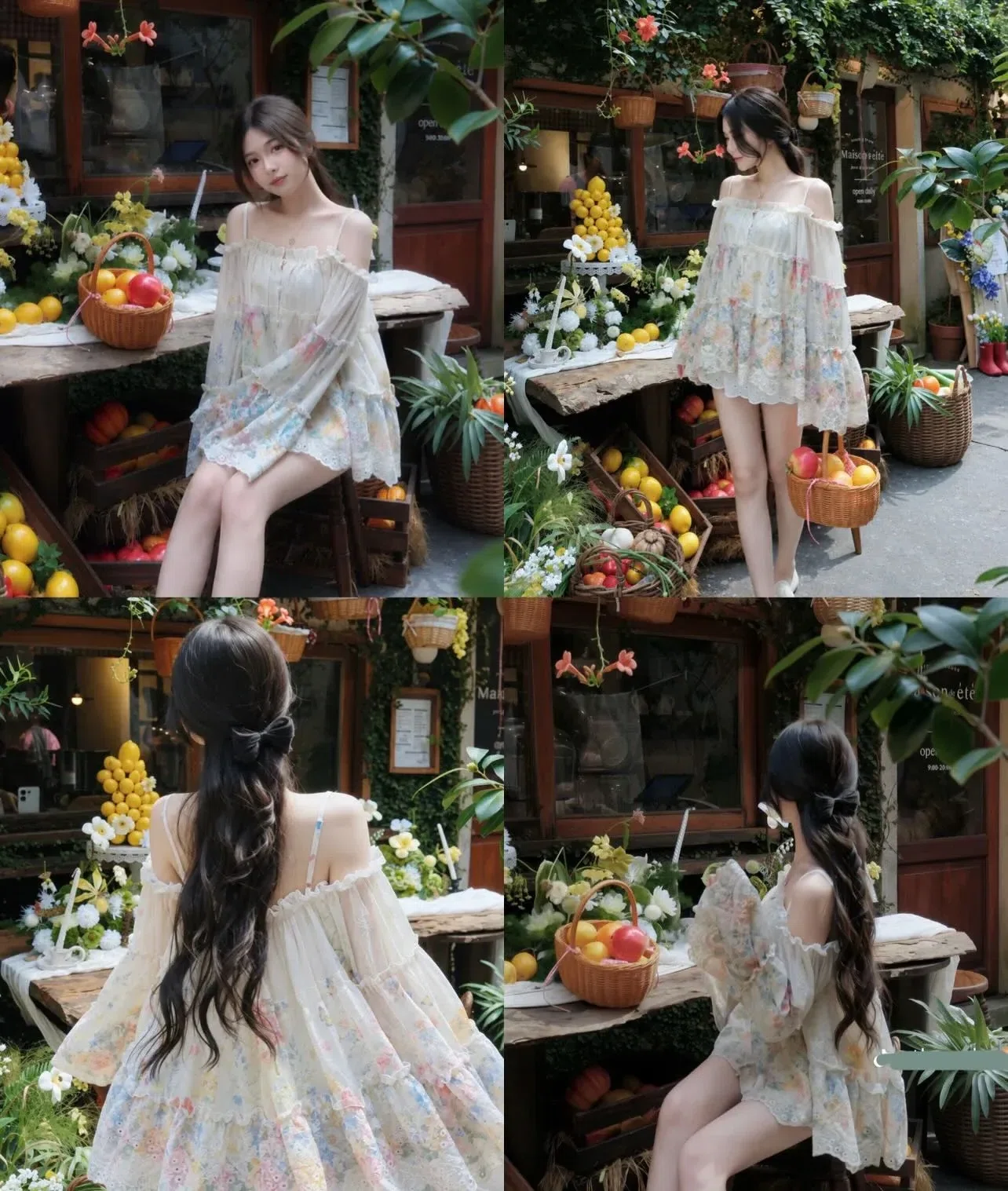 VÁY BABYDOLL REN 2S HOA NỔI 1