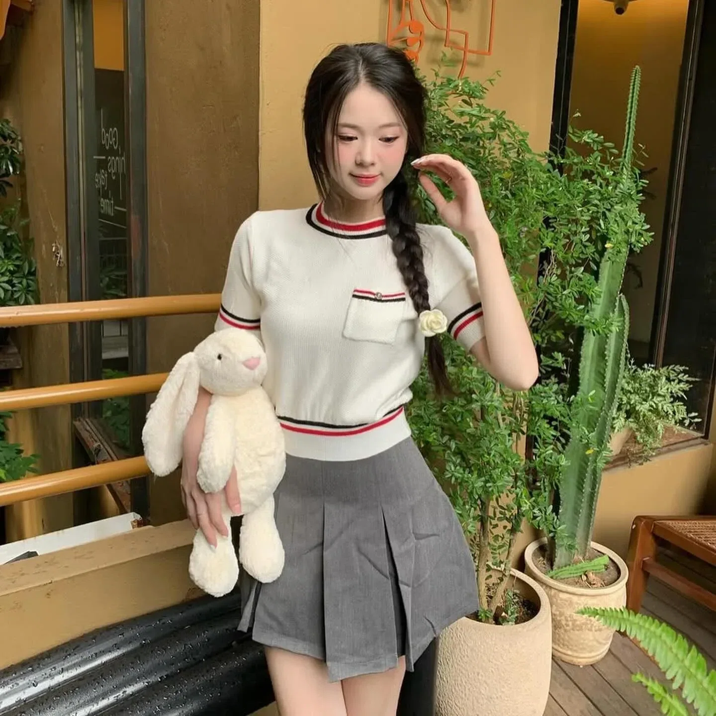 Áo len dệt kim của tingoan 3