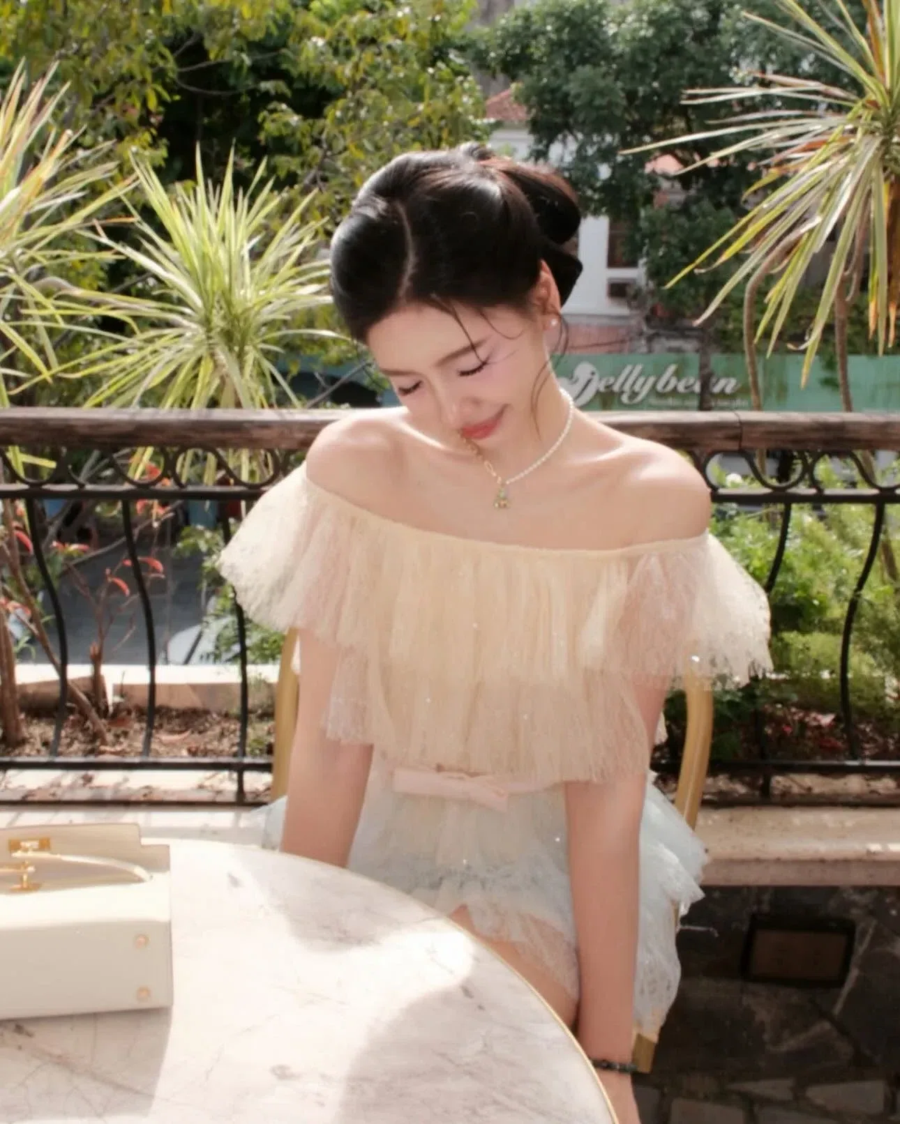 Mint top x Quần tafta ngắn 3