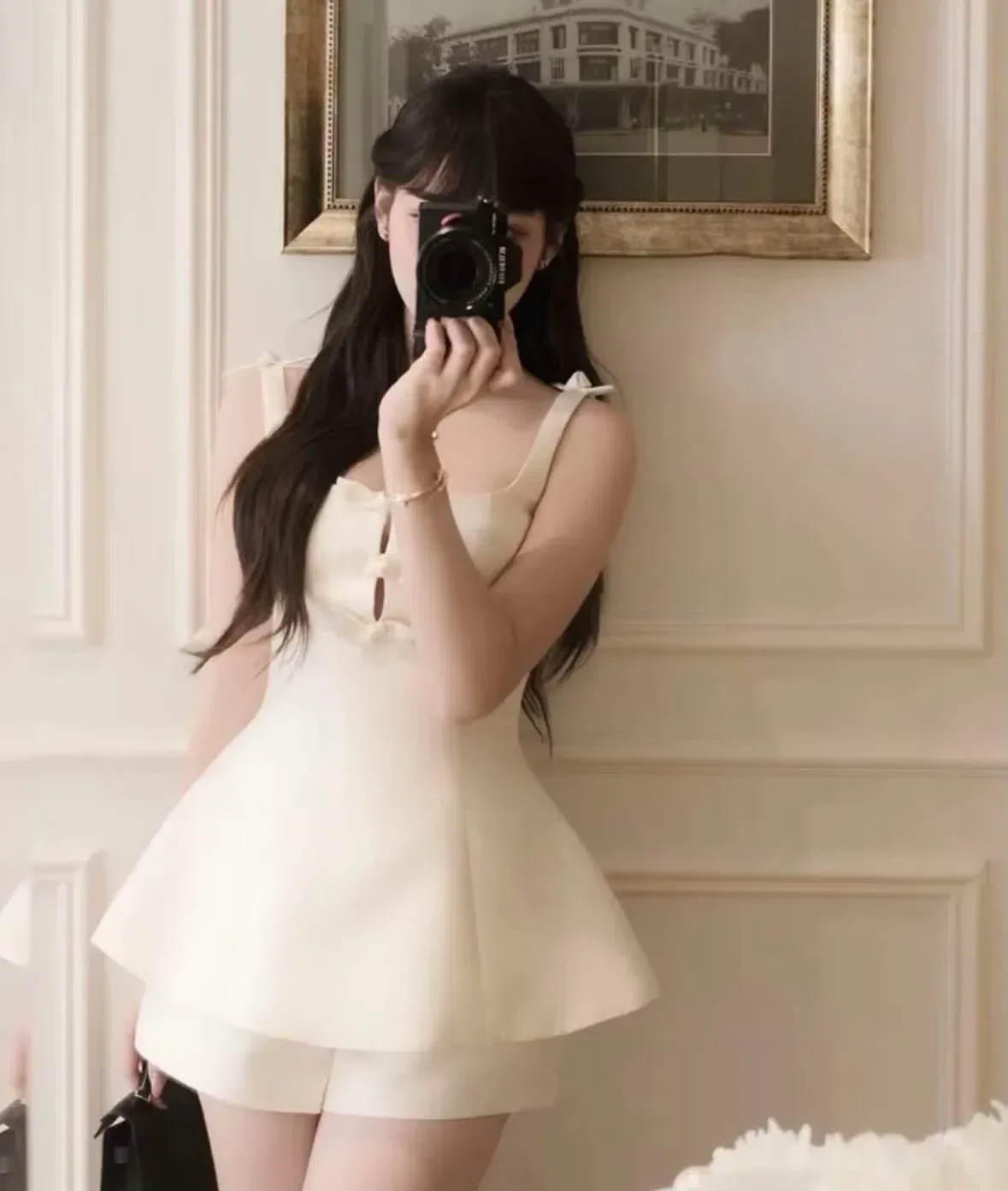 SET ÁO PEPLUM PHỐI NƠ KÈM QUẦN SHORT 4