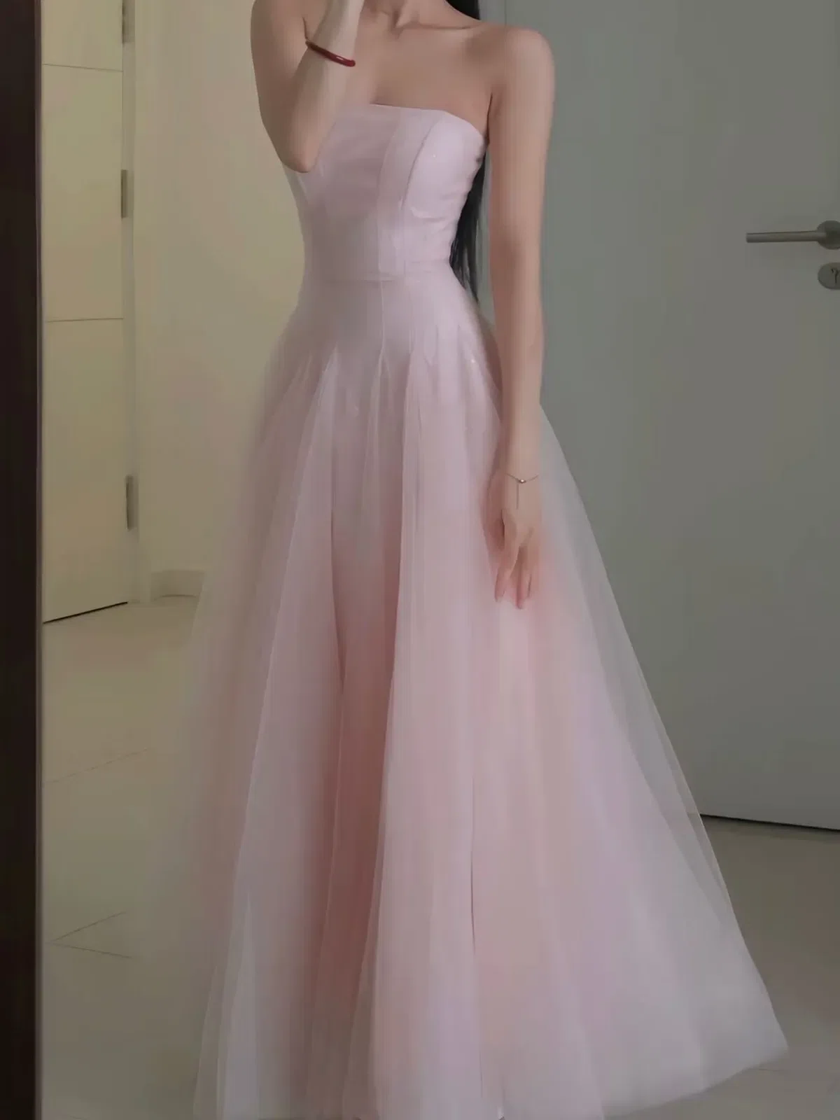 Váy tiela hồng 2