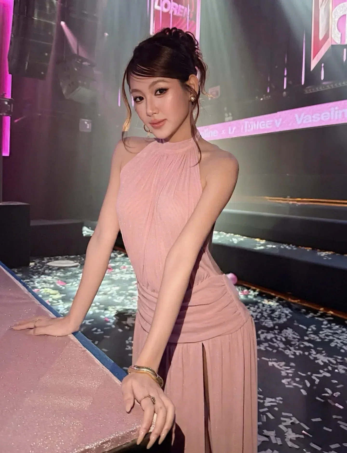 Amoura Dress - size M (màu hồng tím) 7