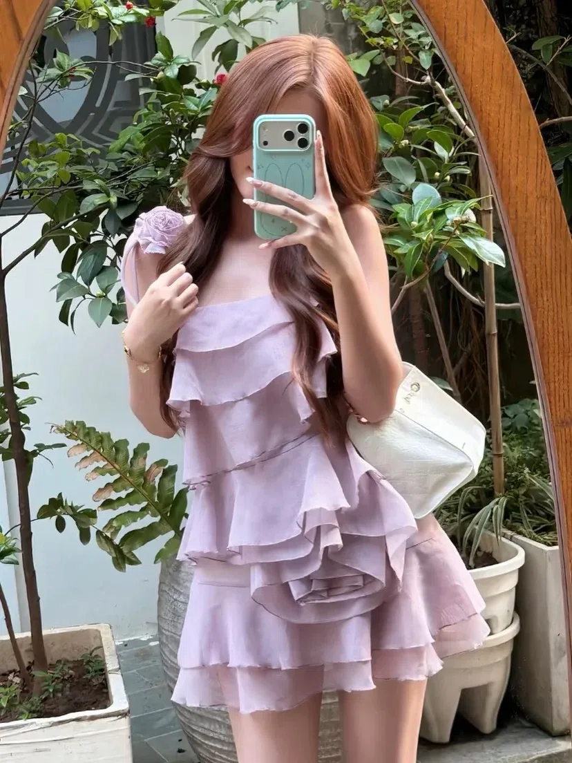 V459 Lavender dress tipblu 7