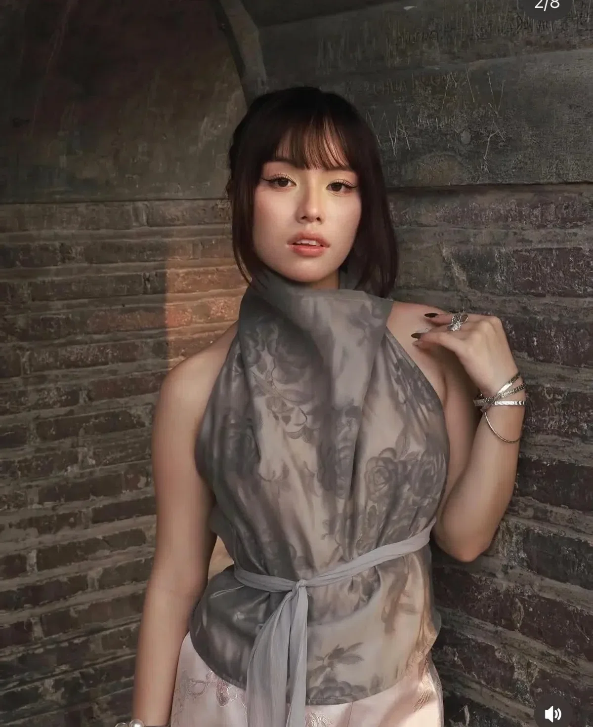 Áo Grey Maye - freesize 4
