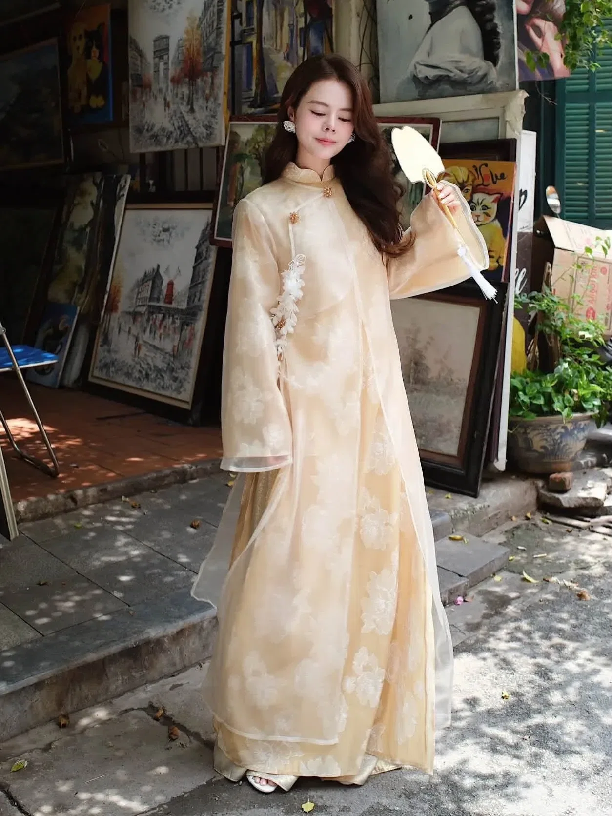 LINN DESIGN | Áo dài Mạc Uyển 4