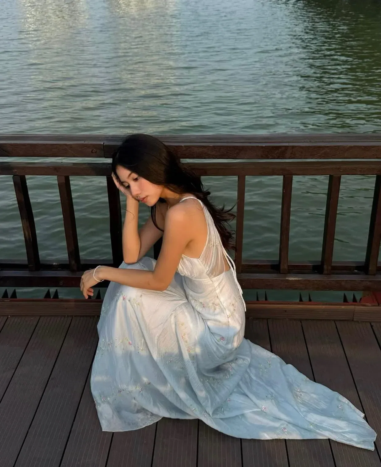 ĐẦM HOA NHÍ XANH 4