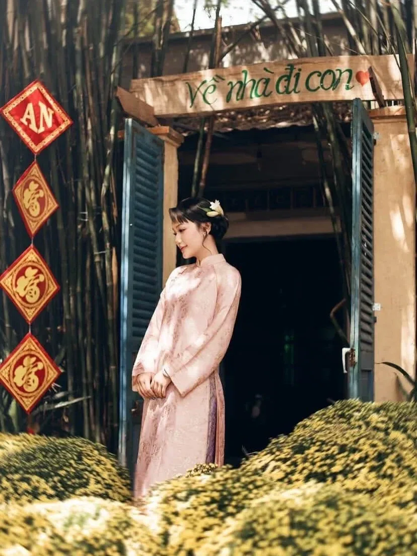 Áo dài Mộng Uyển - size M fit M, L 2