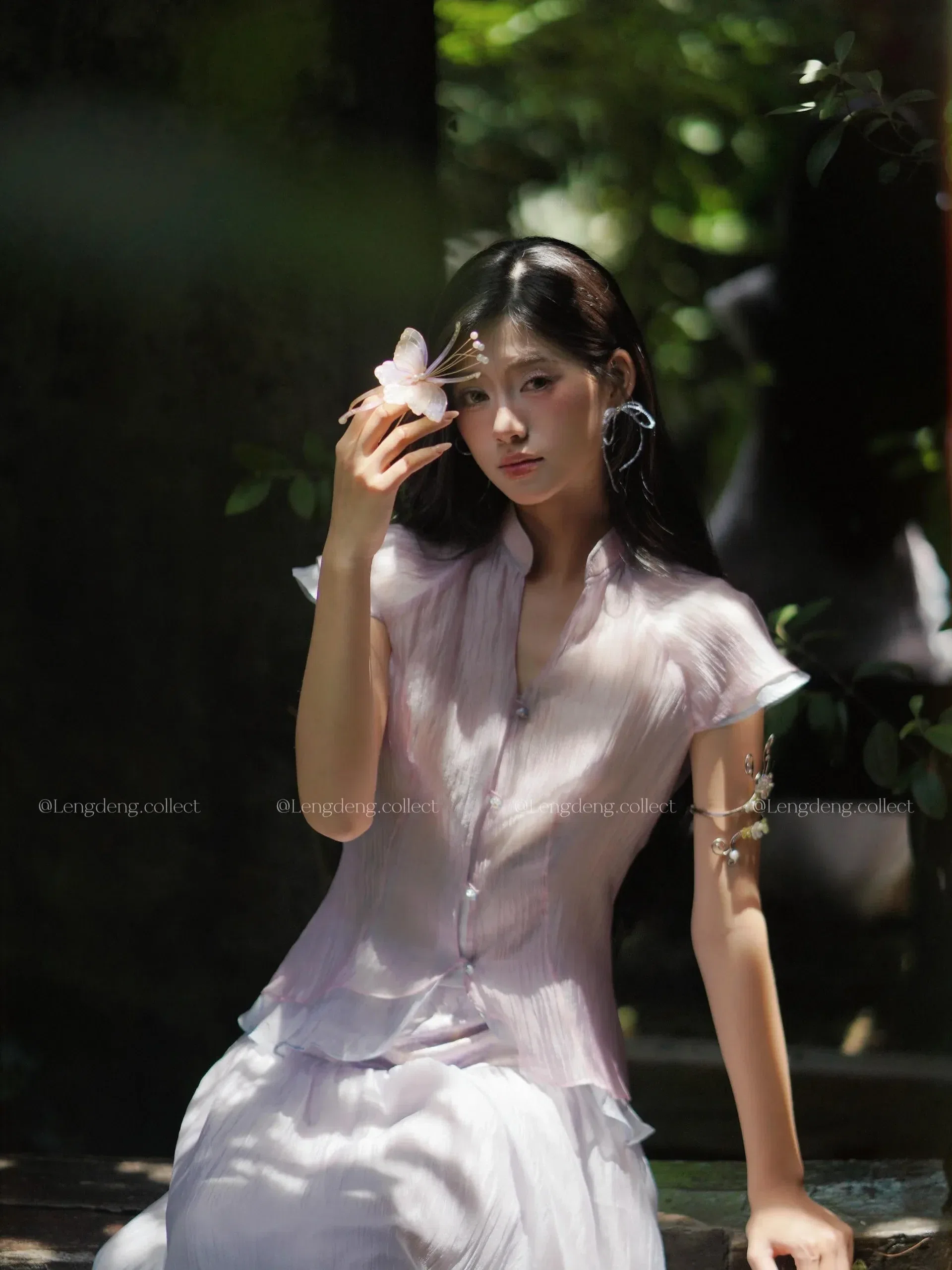 LÈNG DÈNG SET BỌT BIỂN - TÍM PASTEL 3