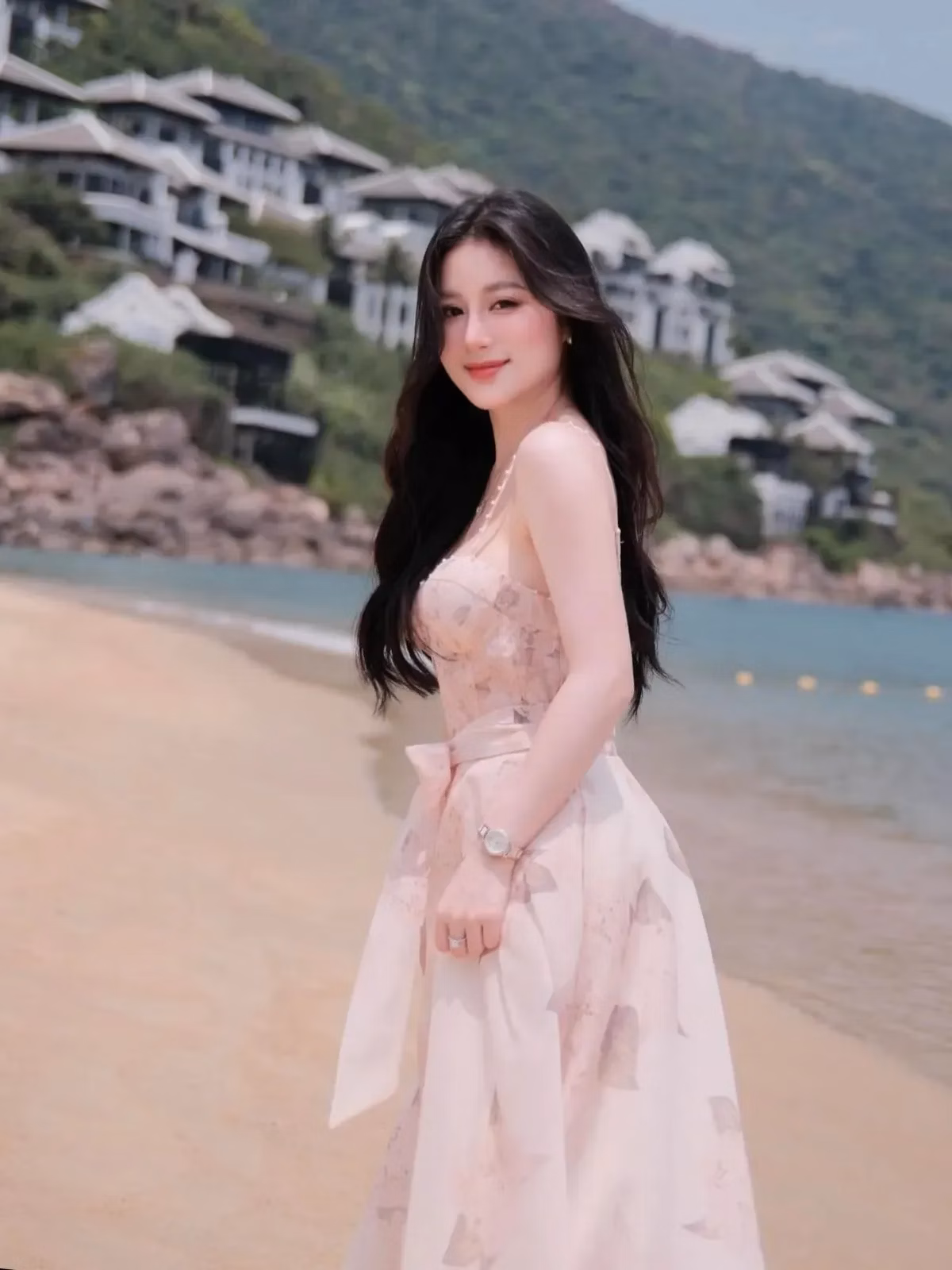 V440 Váy hoa Zmm Quảng Châu size S 6