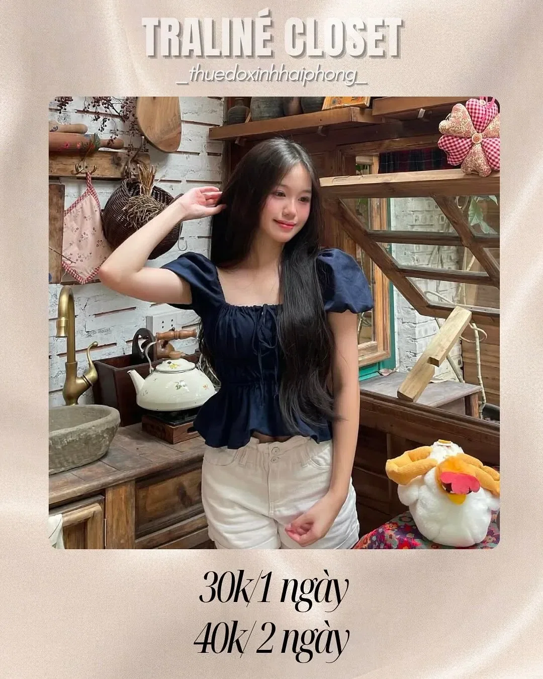 Cứ bị mê màu xanh navy tôn da lắm lun 1